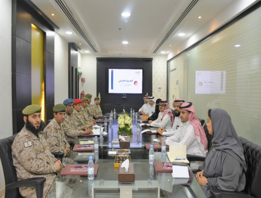 Commander of Riyadh Units in the Land Forces visits the Institute